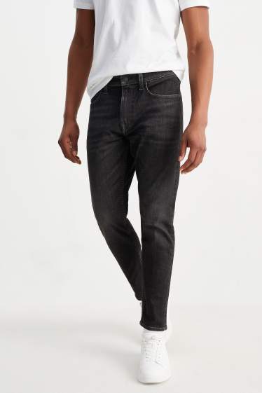 Uomo - Slim tapered jeans - Flex - LYCRA® ADAPTIV - jeans grigio scuro