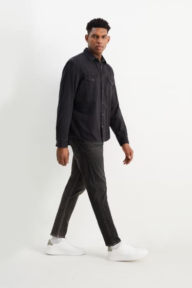 Uomo - Slim tapered jeans - Flex - LYCRA® ADAPTIV - jeans grigio scuro