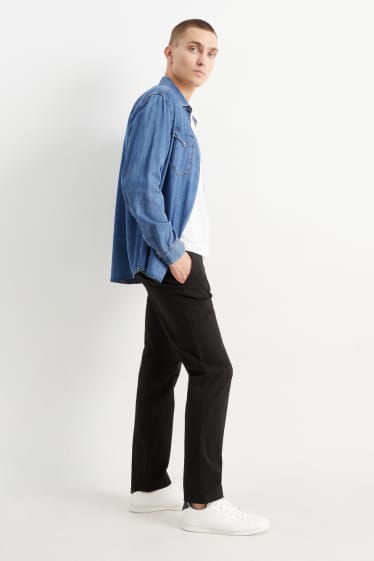 Home - Pantalons xinos - regular fit - negre