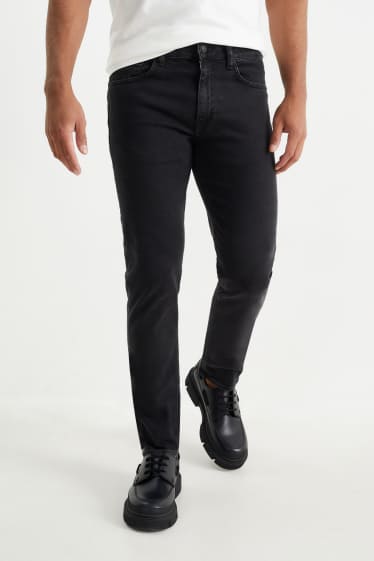 Hommes - Premium Denim by C&A - slim jean - noir