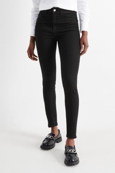 Mujer - Jegging jeans - high waist - negro