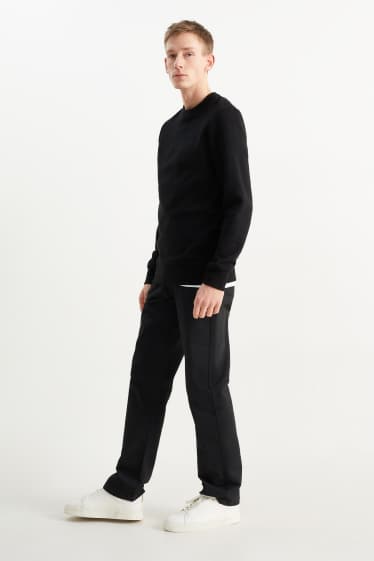 Heren - Broek - regular fit - zwart