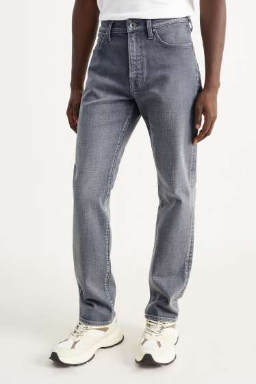 Herren - Straight Jeans - helljeansgrau