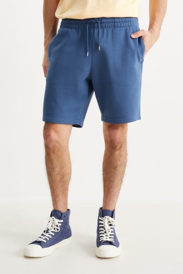 Heren - Sweatshorts - donkerblauw