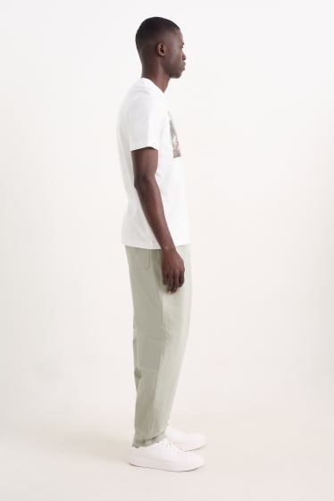 Heren - Chino - tapered fit - grijs