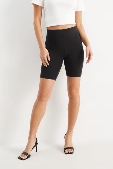 Femmes - Lot de 2 - short cycliste basique - noir