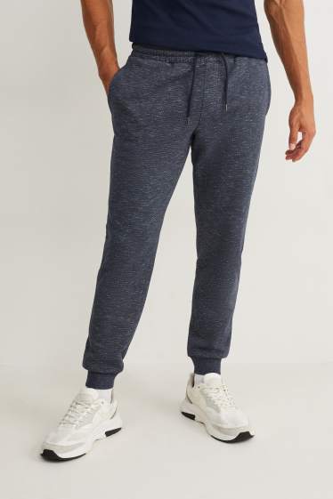 Bărbați - Pantaloni de trening - albastru închis