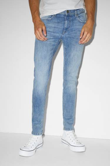 Hommes - Skinny jean - LYCRA® - jean bleu clair
