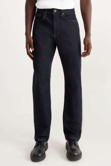 Herren - Straight Jeans - LYCRA® - dunkeljeansblau