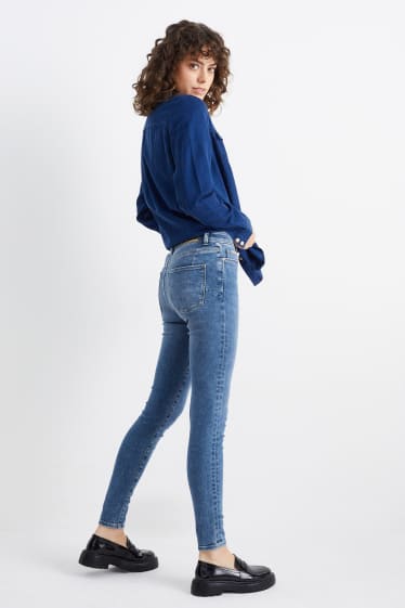 Donna - Skinny jeans - vita media - jeans modellanti - LYCRA® - jeans blu