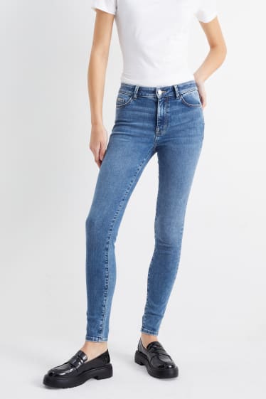 Donna - Skinny jeans - vita media - jeans modellanti - LYCRA® - jeans blu