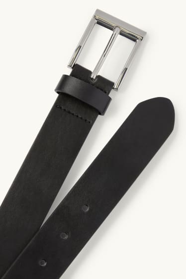 Hommes - Ceinture - synthétique - noir