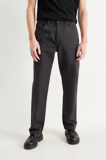 Herren - Hose - Regular Fit - dunkelgrau