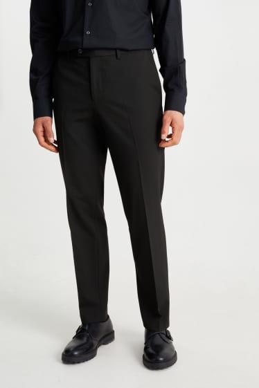Herren - Baukasten-Hose - Regular Fit - Flex - LYCRA® - Mix & Match - schwarz