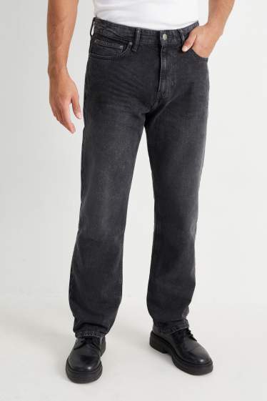 Uomo - Regular jeans - LYCRA® - jeans grigio scuro