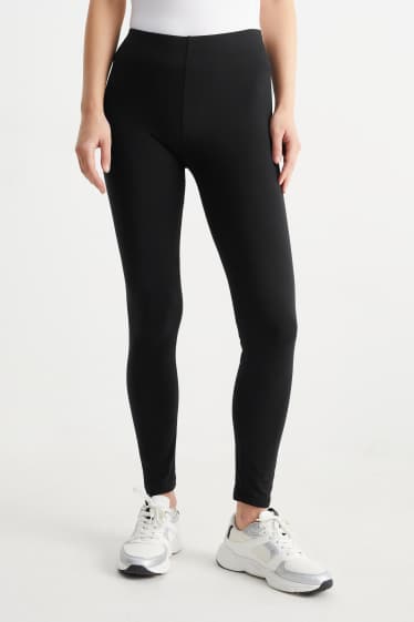 Dames - Set van 2 - legging - LYCRA® - zwart