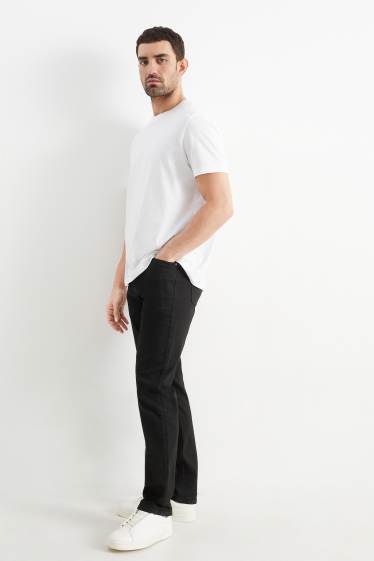 Hommes - Straight jean - LYCRA® - noir