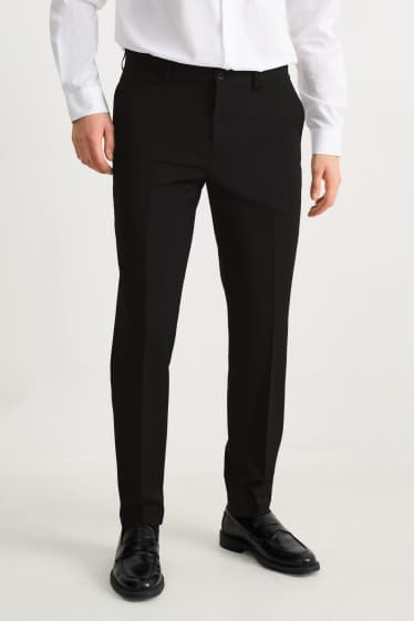 Bărbați - Pantaloni modulari - regular fit - Flex - LYCRA®  - negru