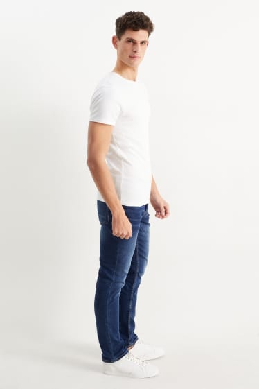 Hommes - Slim jean - Flex jog denim - LYCRA® - jean bleu foncé