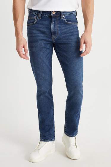 Bărbați - Slim jeans - LYCRA® - denim-albastru