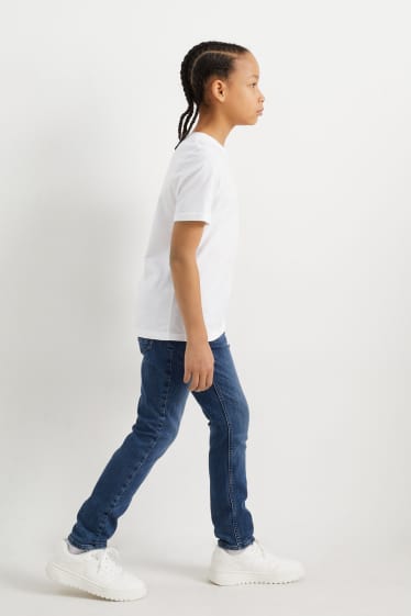 Kinder Buben - Slim Jeans - LYCRA® - dunkeljeansblau