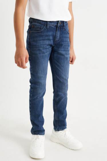 Kinder Buben - Slim Jeans - LYCRA® - dunkeljeansblau