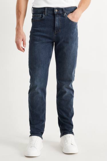 Hommes - Straight jean - LYCRA® - jean bleu foncé