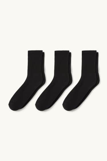 Women - Multipack of 3 - tennis socks - black