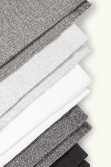 Herren - Multipack 5er - Tennissocken - grau
