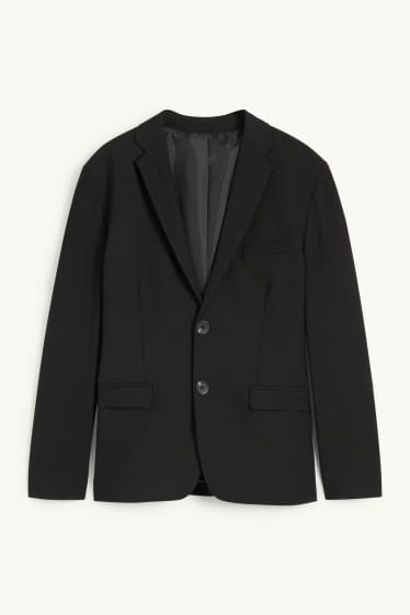 Enfants garçons - Veste de costume - Stretch - LYCRA® - noir