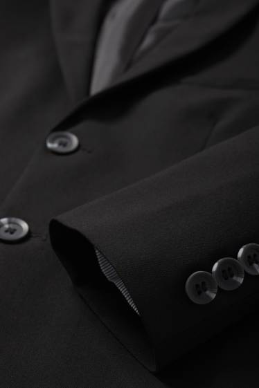 Enfants garçons - Veste de costume - Stretch - LYCRA® - noir