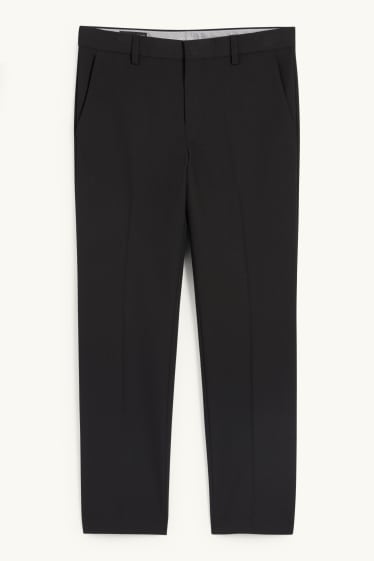 Enfants garçons - Pantalon de costume - Stretch - LYCRA® - noir