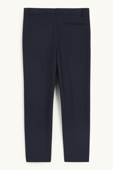 Enfants garçons - Pantalon de costume - Stretch - LYCRA® - bleu foncé