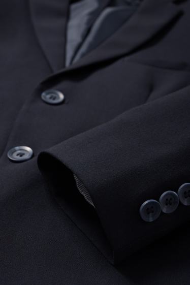 Kinder Jungen - Baukasten-Sakko - Stretch - LYCRA® - dunkelblau