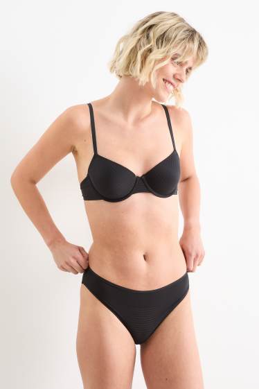 Femmes - Lot de 3 - culotte - noir