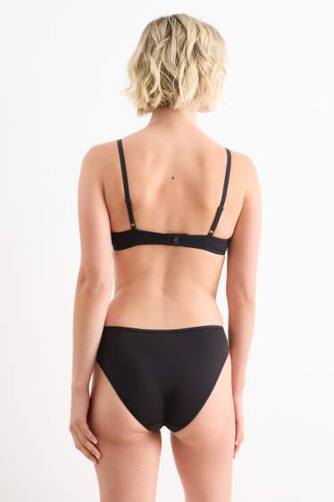 Femmes - Lot de 3 - culotte - noir