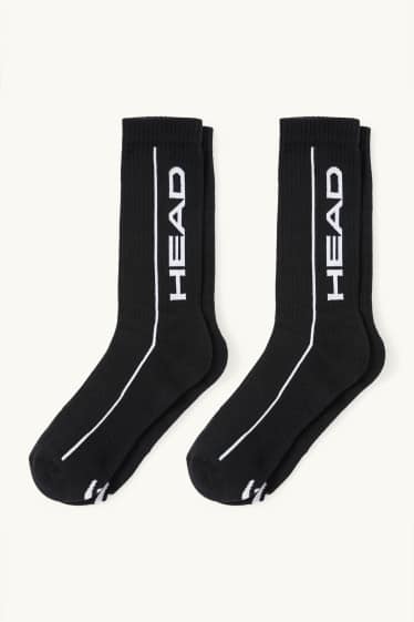 Herren - HEAD - Multipack 2er - Tennissocken - schwarz