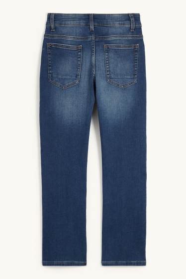 Kinder Jungen - Straight Jeans - jeansblau