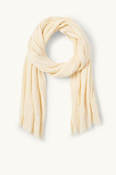 Women - Scarf - cremewhite