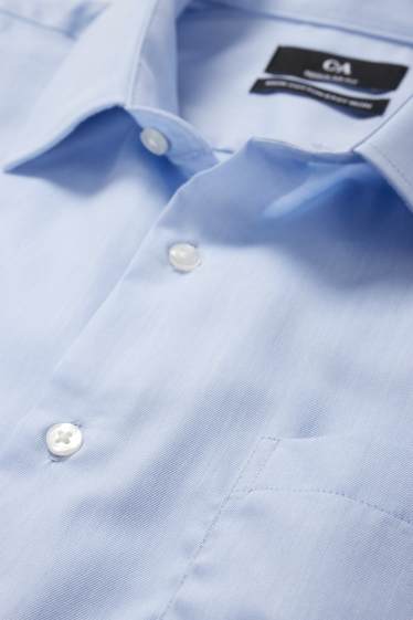 Herren - Businesshemd - Regular Fit - Kent - bügelleicht - hellblau