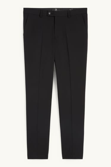 Hommes - Pantalon de costume - slim fit - Flex - 4 Way Stretch - LYCRA® - noir