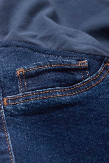 Dames - Zwangerschapsjeans - jegging jeans - jeansdonkerblauw