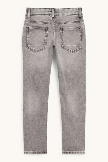 Enfants garçons - Slim jean - jean gris clair