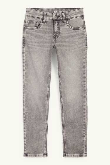 Enfants garçons - Slim jean - jean gris clair