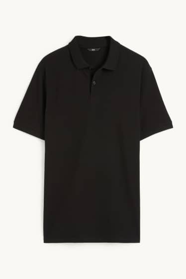 Pánské - Polokošile - regular fit - černá