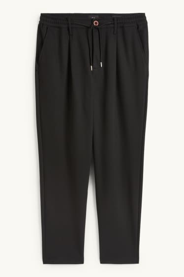 Hommes - Chino - tapered fit - noir