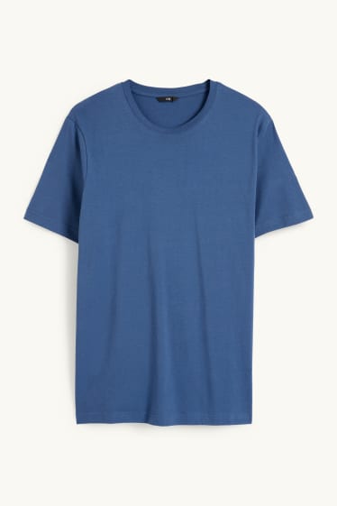 Hommes - T-shirt - regular fit  - bleu