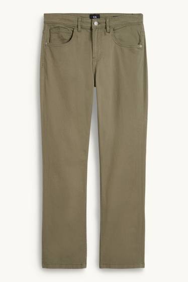Herren - Hose - Regular Fit - grün