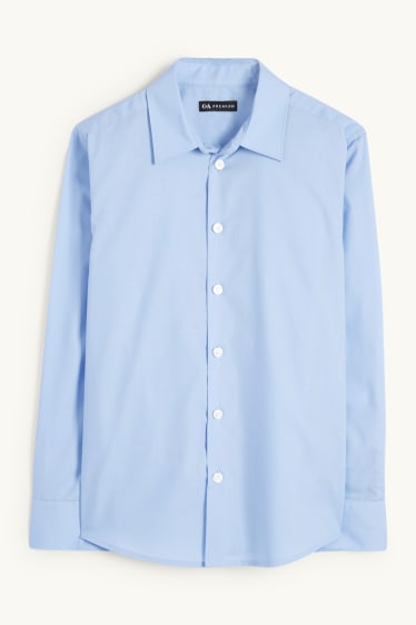 Kinderen: jongens - Overhemd - lichtblauw