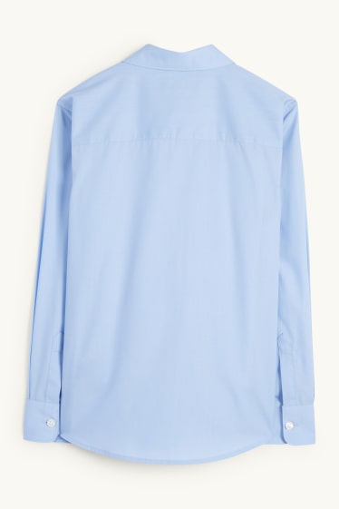 Kinderen: jongens - Overhemd - lichtblauw